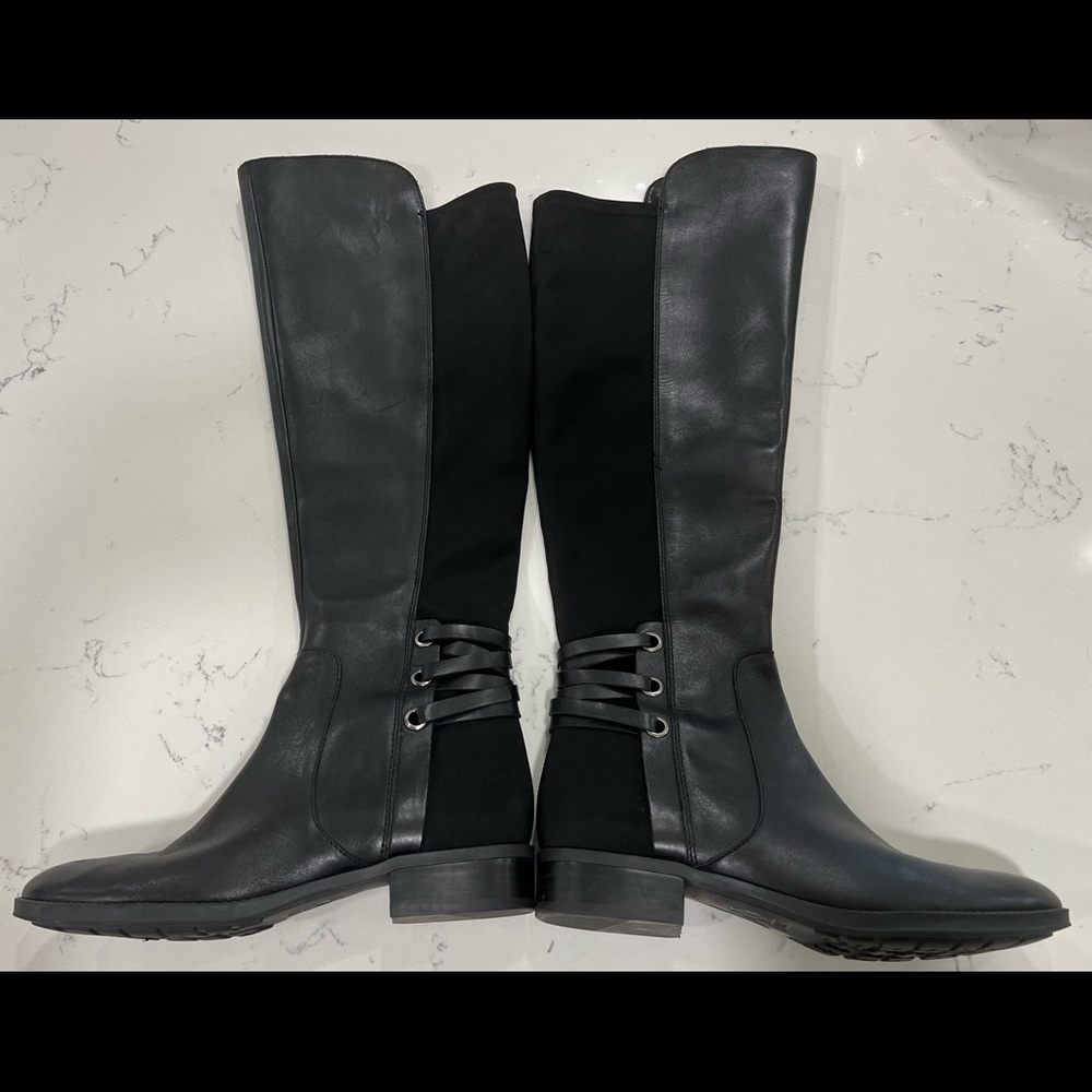 *SOLD* Black Vince Camuto Wide Calf Knee High Boots